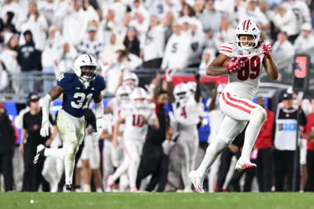 No. 13 PSU falls to Wisconsin at home 24-20